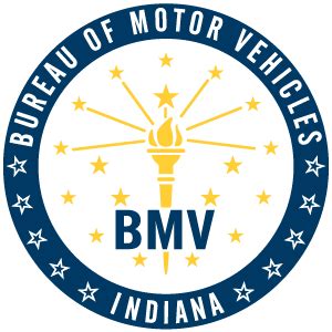 Dmv in indiana - The BMV is pleased to provide this estimate based on the information that you enter into QuickQuote. The actual cost of your registration, plates and/or title may vary from this estimate due to credits and transfer fees for registrations and license plates. Additionally, you may be due credits on certain taxes paid on previous registrations.